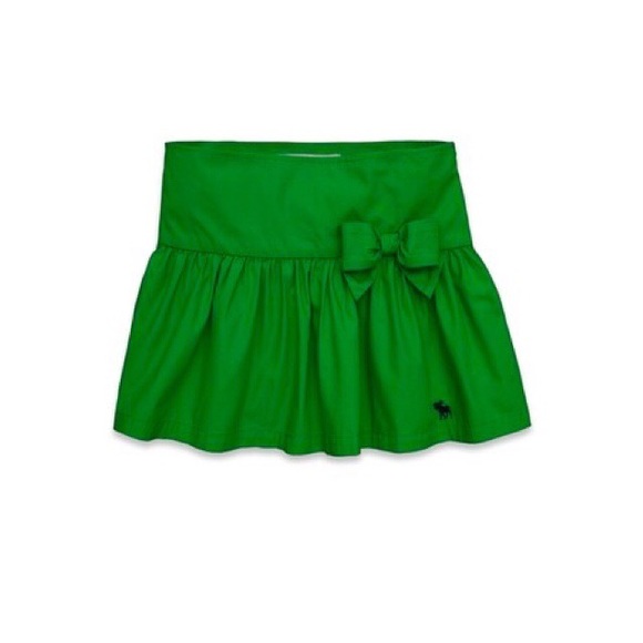 Abercrombie & Fitch Green Mckenna Skirt Size W 26 - Picture 3 of 8